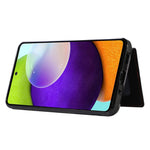 Til Samsung Galaxy A51 5G Kortholder TPU+PU Læder Telefoncover Kickstand Telefonbeskyttelse