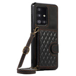 Til Samsung Galaxy A51 5G Kortholder TPU+PU Læder Telefoncover Kickstand Telefonbeskyttelse