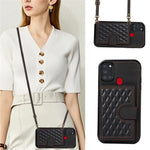 For Samsung Galaxy A21s Phone Case TPU+PU Leather Phone Cover with Card Holder