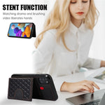 For Samsung Galaxy A21s Phone Case TPU+PU Leather Phone Cover with Card Holder