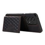 For Samsung Galaxy A72 5G / 4G Case TPU+PU Leather Kickstand Card Holder Phone Cover