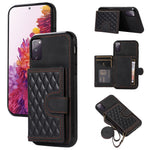 For Samsung Galaxy S20 FE 2022 / S20 FE / S20 FE 5G / S20 Lite Case Card Holder TPU+PU Leather Phone Shell