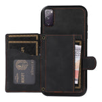 For Samsung Galaxy S20 FE 2022 / S20 FE / S20 FE 5G / S20 Lite Case Card Holder TPU+PU Leather Phone Shell