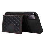 For Samsung Galaxy S20 FE 2022 / S20 FE / S20 FE 5G / S20 Lite Case Card Holder TPU+PU Leather Phone Shell