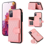 For Samsung Galaxy S20 FE 2022 / S20 FE / S20 FE 5G / S20 Lite Case Card Holder TPU+PU Leather Phone Shell