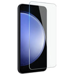 NORTHJO For Samsung Galaxy S23 FE TPU Phone Case with Tempered Glass Film