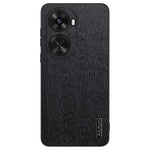 For Huawei nova 11 SE / nova 12 SE 4G Cell Phone Case Wood Grain PC+TPU+PU Back Cover