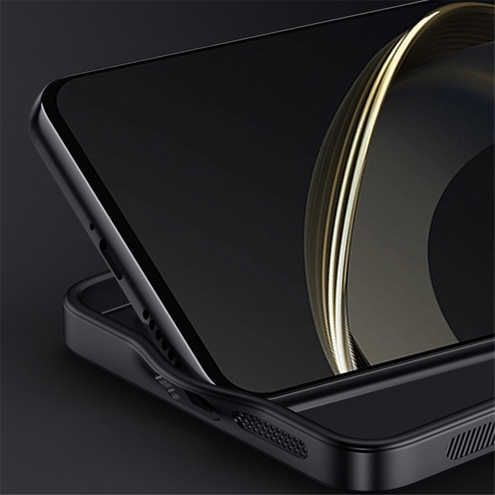 For Huawei nova 11 SE / nova 12 SE 4G Cell Phone Case Wood Grain PC+TPU+PU Back Cover