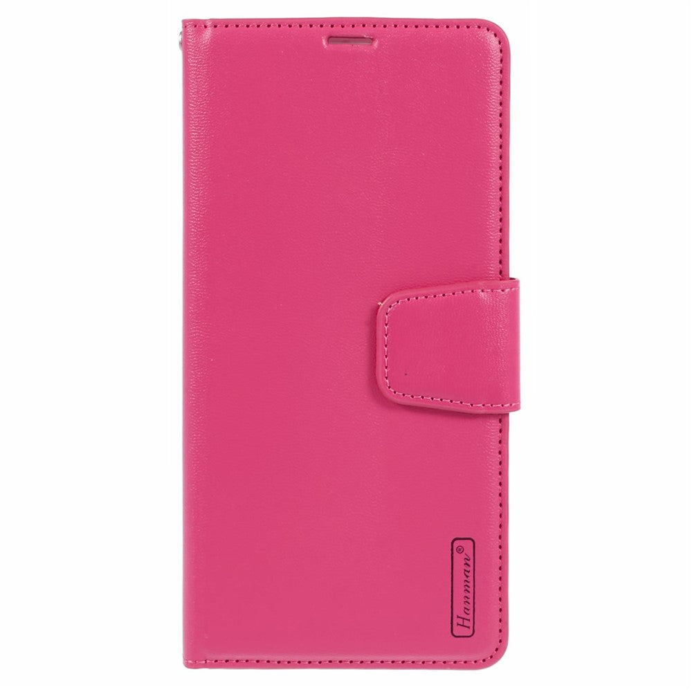 HANMAN Mill Series for Oppo A79 5G / A2 5G Case PU Leather Phone Shell Flip Wallet Cover