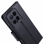 HANMAN Mill Series mobilskal för Xiaomi 14 Plånboksfodral PU-läder Stativfodral