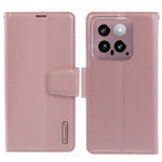 HANMAN Mill Series mobilskal för Xiaomi 14 Plånboksfodral PU-läder Stativfodral
