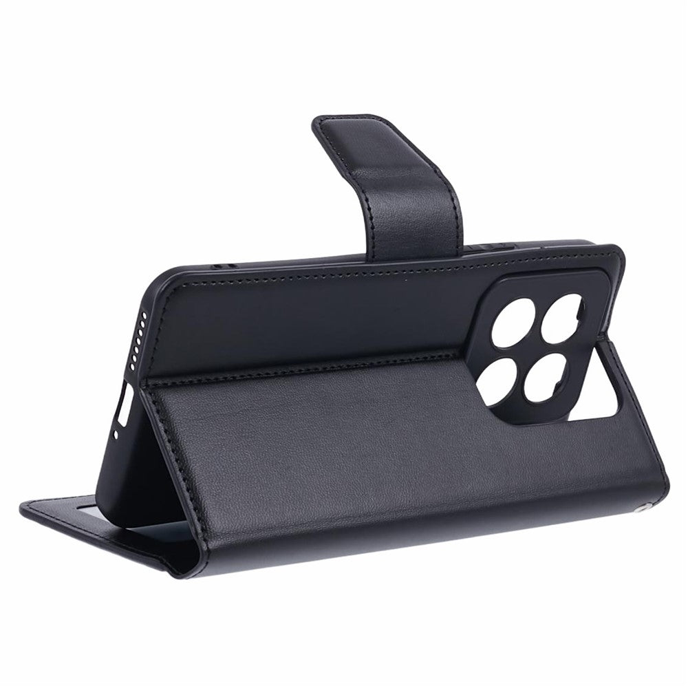 HANMAN Mill Series Cell Phone Cover for Xiaomi 14 Pro Case Phone Shell PU Leather Wallet