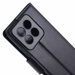HANMAN Mill Series Cell Phone Cover for Xiaomi 14 Pro Case Phone Shell PU Leather Wallet