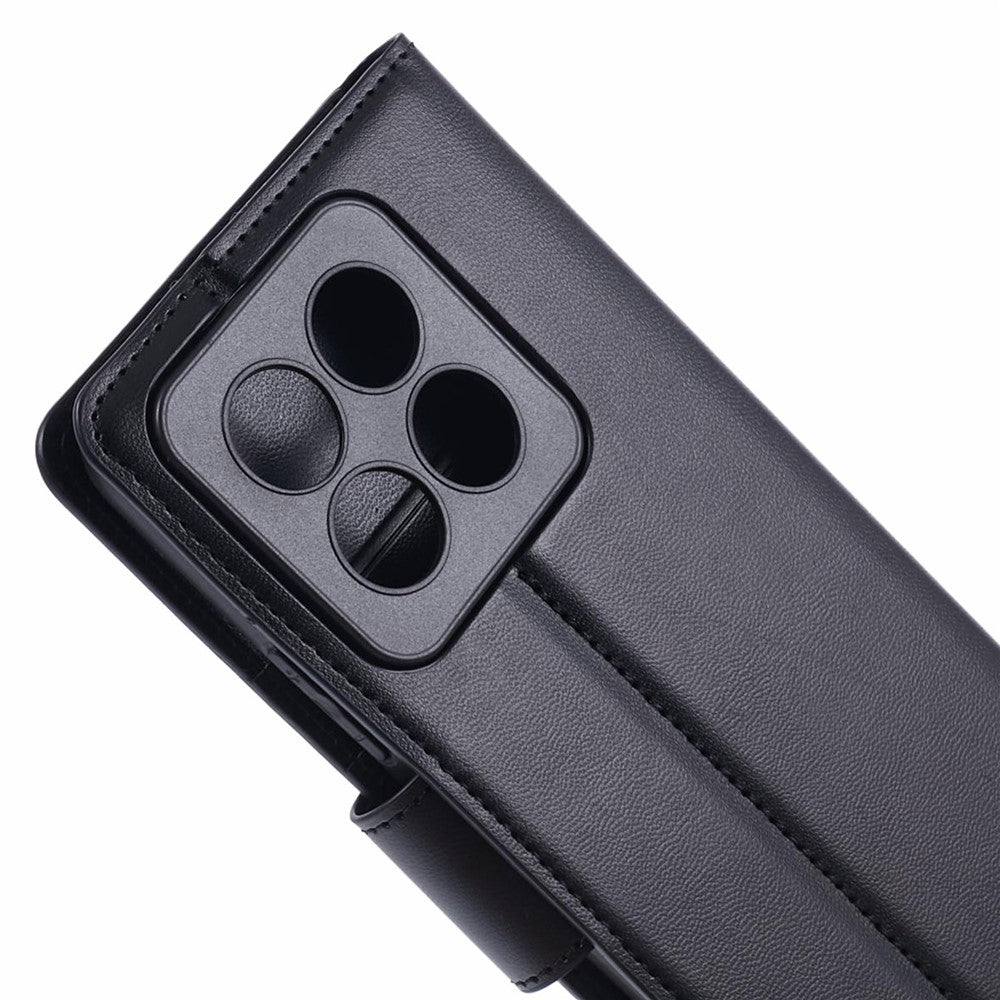 HANMAN Mill Series Cell Phone Cover for Xiaomi 14 Pro Case Phone Shell PU Leather Wallet