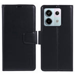 HANMAN Mill Series for Xiaomi Redmi Note 13 Pro 5G / Poco X6 5G Case PU Leather Phone Cover Wallet