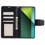 HANMAN Mill Series for Xiaomi Redmi Note 13 Pro 5G / Poco X6 5G Case PU Leather Phone Cover Wallet