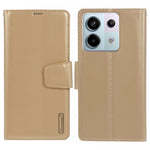 HANMAN Mill Series for Xiaomi Redmi Note 13 Pro 5G / Poco X6 5G Case PU Leather Phone Cover Wallet