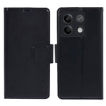 HANMAN Mill Series mobilskal för Xiaomi Redmi Note 13 5G Fodral PU-läder mobilskal Plånbok