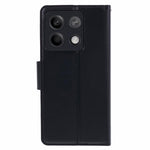 HANMAN Mill Series mobilskal för Xiaomi Redmi Note 13 5G Fodral PU-läder mobilskal Plånbok