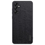 Samsung Galaxy A15 5G Mobilskal Träådring PC+TPU+PU Bakskyddsfodral