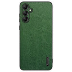 Til Samsung Galaxy A15 5G Mobiltelefoncover Trækorn PC+TPU+PU Bagsidebeskyttelsescover