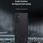 Back Shell for Samsung Galaxy A25 5G (Global) (161.0 x 76.5 x 8.3mm) Cover Wood Grain PU+PC+TPU Cell Phone Case