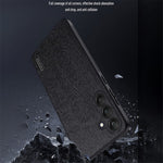 Back Shell for Samsung Galaxy A25 5G (Global) (161.0 x 76.5 x 8.3mm) Cover Wood Grain PU+PC+TPU Cell Phone Case