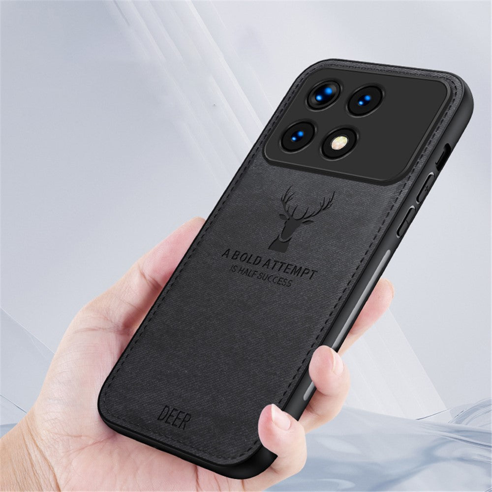 For Xiaomi Redmi K70E 5G / Poco X6 Pro 5G Protective Cover Deer Pattern Drop Proof Protection Phone Case