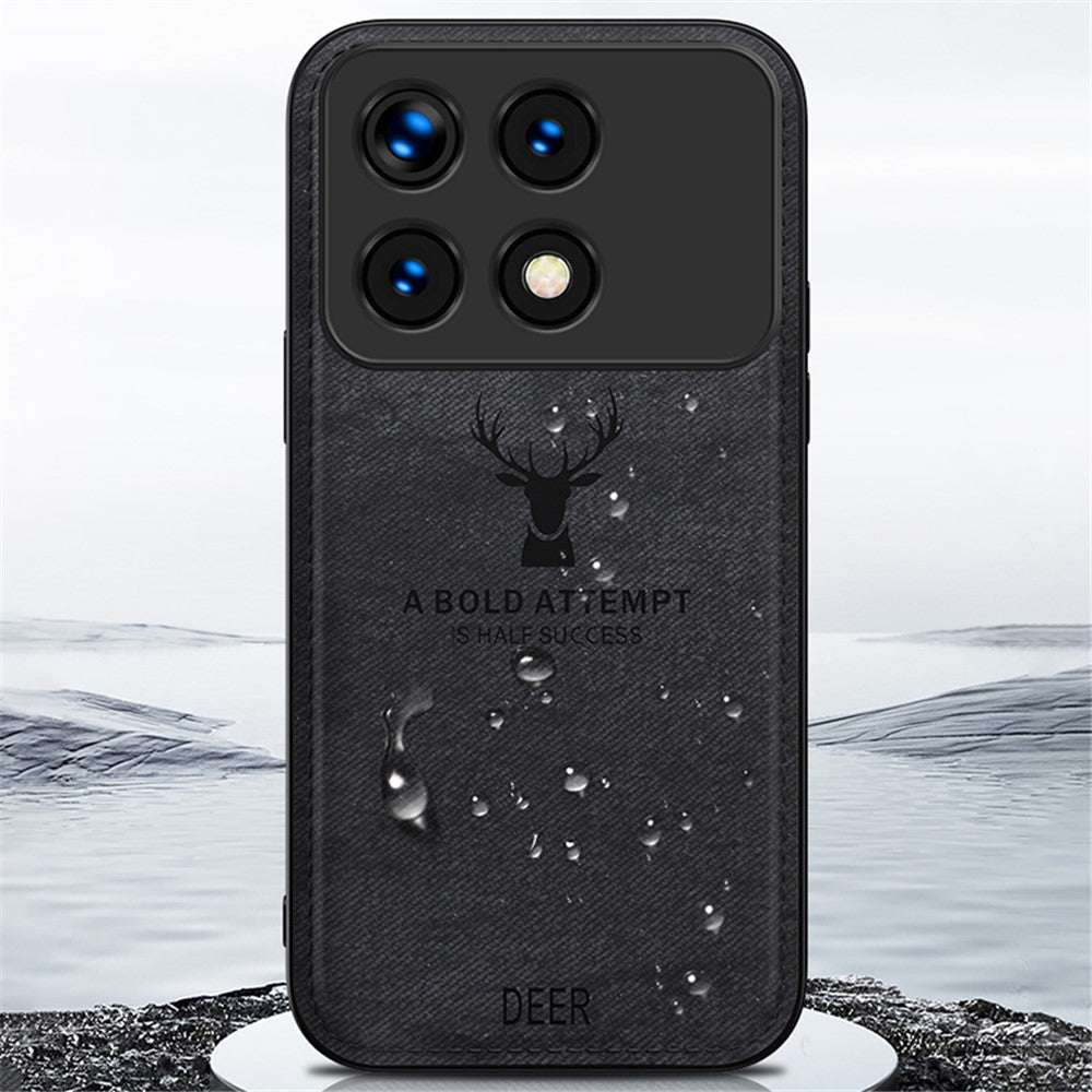 For Xiaomi Redmi K70E 5G / Poco X6 Pro 5G Protective Cover Deer Pattern Drop Proof Protection Phone Case