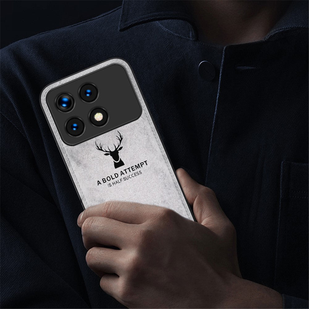 For Xiaomi Redmi K70E 5G / Poco X6 Pro 5G Protective Cover Deer Pattern Drop Proof Protection Phone Case