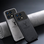 For Xiaomi Redmi K70E 5G / Poco X6 Pro 5G Protective Cover Deer Pattern Drop Proof Protection Phone Case