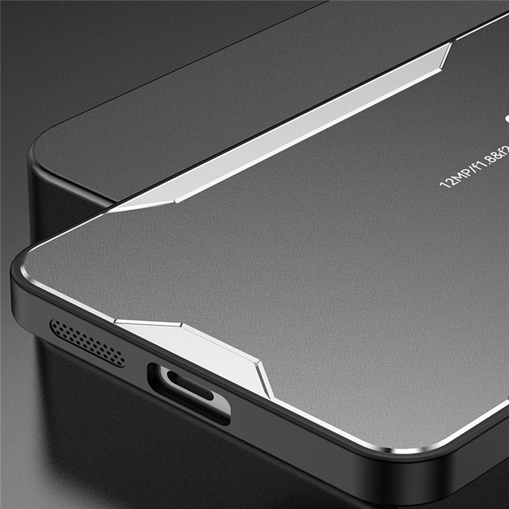 For Xiaomi Redmi Note 13 Pro+ 5G Case Aluminium Alloy+TPU+PC Airbag Protection Protective Shell with Lens Cover
