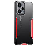 For Xiaomi Redmi Note 12T Pro 5G Phone Case Metal+TPU+PC Anti-drop Cover