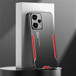 For Xiaomi Redmi Note 12T Pro 5G Phone Case Metal+TPU+PC Anti-drop Cover