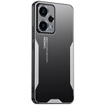 For Xiaomi Redmi Note 12T Pro 5G Phone Case Metal+TPU+PC Anti-drop Cover