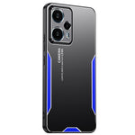For Xiaomi Redmi Note 12T Pro 5G Phone Case Metal+TPU+PC Anti-drop Cover