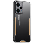 For Xiaomi Redmi Note 12 Turbo / Poco F5 5G Metal+TPU+PC Case Camera Lens Protection