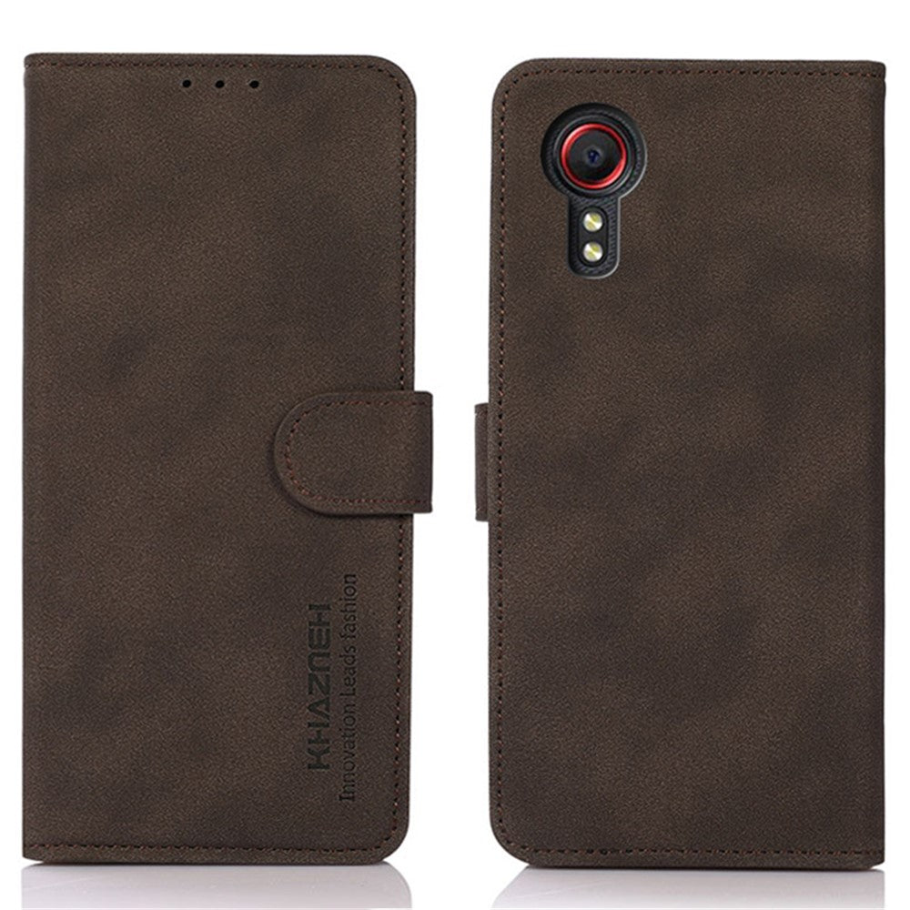 KHAZNEH For Samsung Galaxy Xcover7 Wallet Case Stand Leather Phone Cover