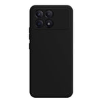 For Xiaomi Redmi K70E 5G / Poco X6 Pro 5G Case Straight Edge Rubberized TPU Phone Cover