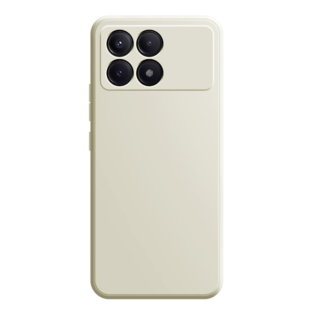 For Xiaomi Redmi K70E 5G / Poco X6 Pro 5G Case Straight Edge Rubberized TPU Phone Cover