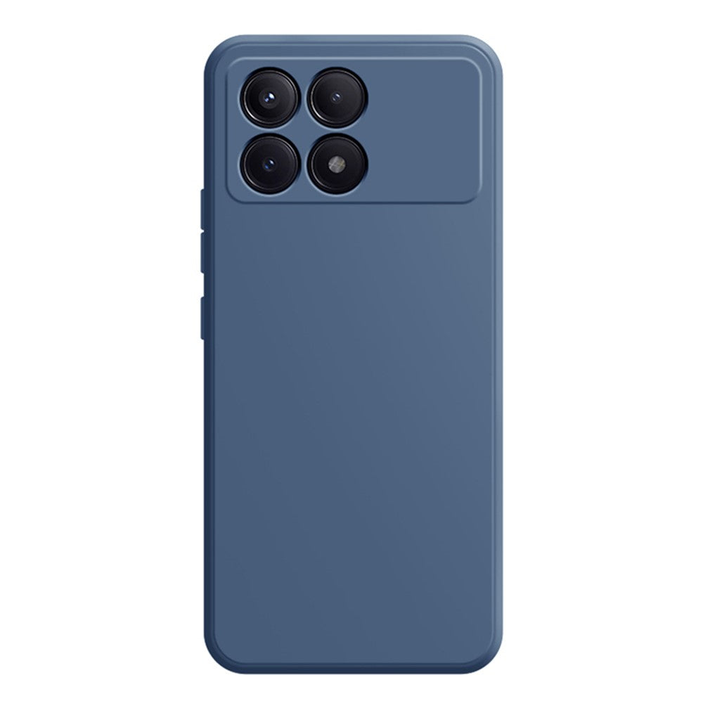 For Xiaomi Redmi K70E 5G / Poco X6 Pro 5G Case Straight Edge Rubberized TPU Phone Cover