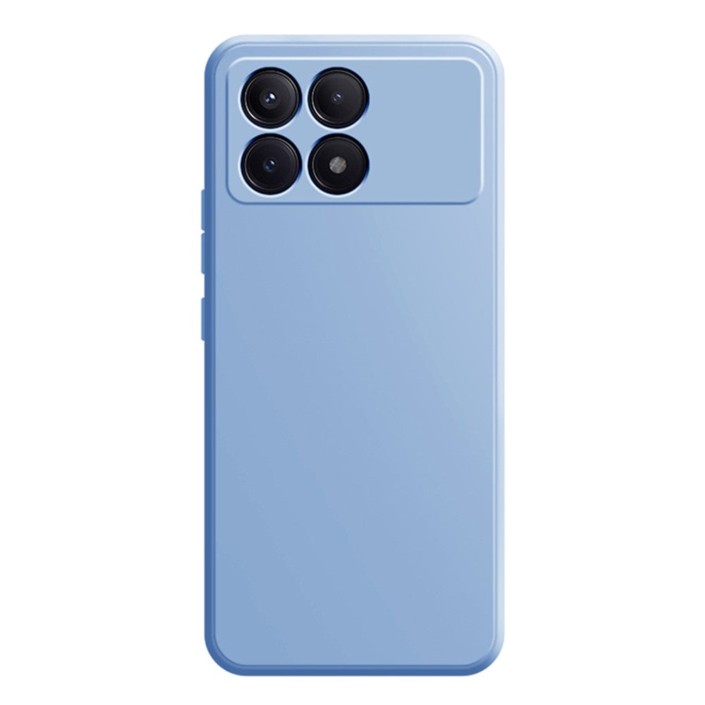 For Xiaomi Redmi K70E 5G / Poco X6 Pro 5G Case Straight Edge Rubberized TPU Phone Cover
