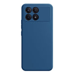 For Xiaomi Redmi K70E 5G / Poco X6 Pro 5G Case Straight Edge Rubberized TPU Phone Cover