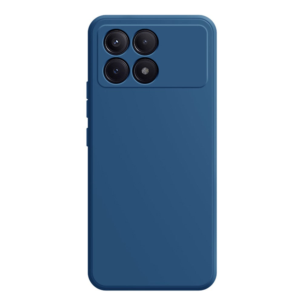 For Xiaomi Redmi K70E 5G / Poco X6 Pro 5G Case Straight Edge Rubberized TPU Phone Cover