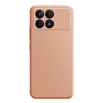 For Xiaomi Redmi K70E 5G / Poco X6 Pro 5G Case Straight Edge Rubberized TPU Phone Cover