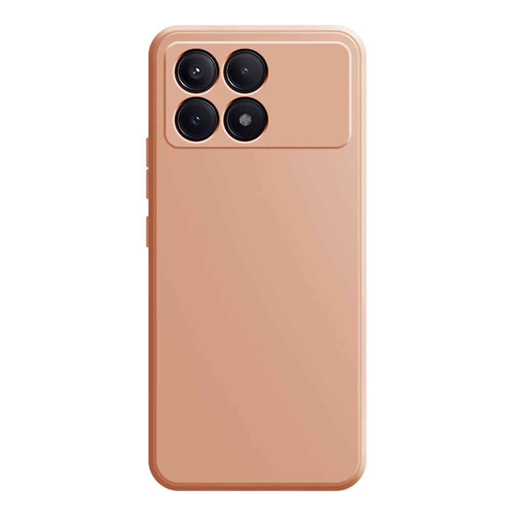 For Xiaomi Redmi K70E 5G / Poco X6 Pro 5G Case Straight Edge Rubberized TPU Phone Cover