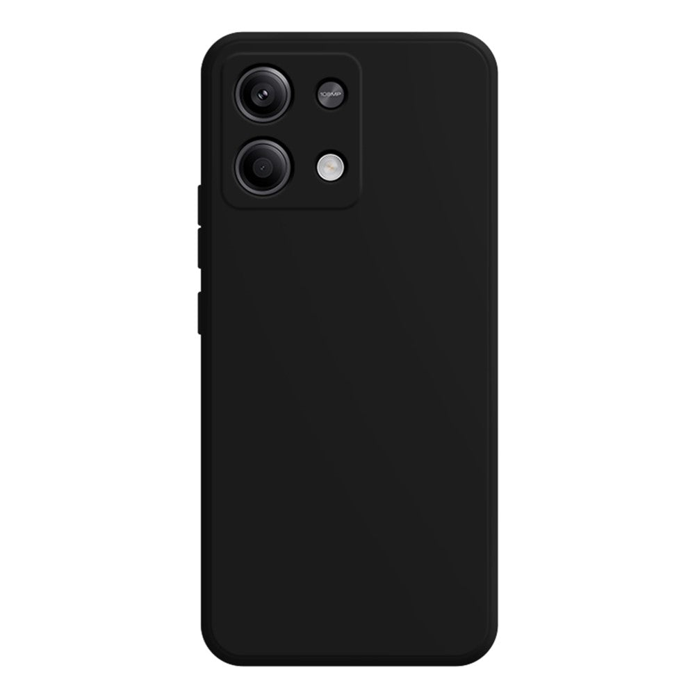 For Xiaomi Redmi Note 13 5G Case Shockproof TPU Phone Cover with Straight Edge