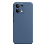For Xiaomi Redmi Note 13 5G Case Shockproof TPU Phone Cover with Straight Edge