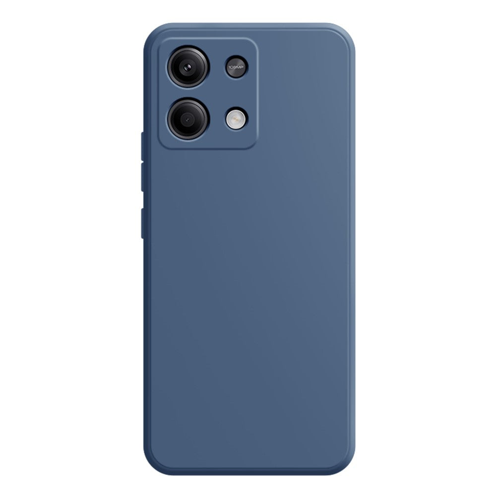 For Xiaomi Redmi Note 13 5G Case Shockproof TPU Phone Cover with Straight Edge