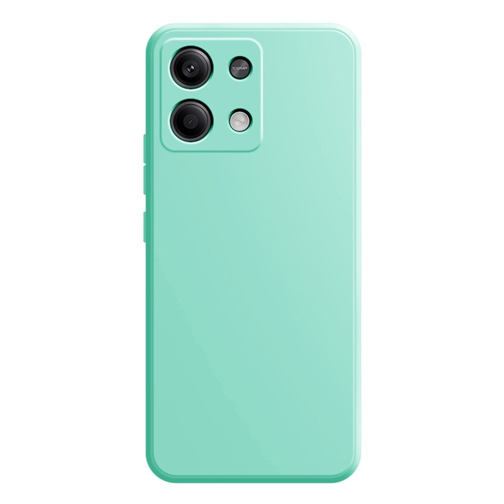 For Xiaomi Redmi Note 13 5G Case Shockproof TPU Phone Cover with Straight Edge
